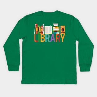 Library Kids Long Sleeve T-Shirt